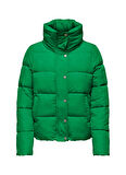 Only Yeşil Kadın Mont ONLNEWCOOL PUFFER JACKET CC OTW