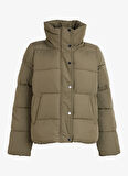 Only Haki Kadın Mont ONLNEWCOOL PUFFER JACKET OTW NOOS