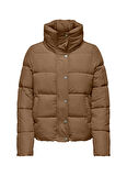 Only Bakır Kadın Mont ONLNEWCOOL PUFFER JACKET CC OTW