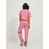 JJXX Rahat Kesim Yüksel Bel Pembe Kadın Eşofman Altı 12244364