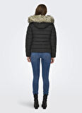 Only Antrasit Kadın Mont ONLNEWLUNA QUILTED JACKET CC OTW