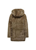 Only Kahve Kadın Kaban ONLNEWMALOU FAUX FUR COAT CC OTW
