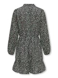 KOGLINO-MONIQUE STRING L/S DRESS PTM Kız Çocuk Siyah Elbise - 15300043