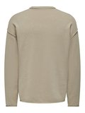 ONSKASEY LIFE DS 5 CREW KNIT Erkek Gri Kazak - 22026495