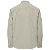 Only & Sons Alp Erkek Bej Gömlek (22024716-SLG)