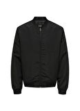 Only & Sons Normal Siyah Erkek Ceket ONSLEON BOMBER OTW VD