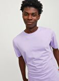 Jack & Jones Yuvarlak Yaka Mor Erkek T-Shirt JJEORGANIC BASIC TEE SS O-NECK NOOS