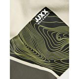 JJXX Bisiklet Yaka Rahat Kesim Kırık Beyaz Kadın Sweatshirt 12241324