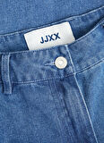 JJXX Yüksek Bel Geniş Paça Loose Fit Mavi Kadın Denim Pantolon JXMARY MW DENIM PANT YK DNM