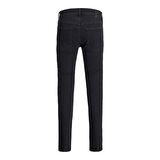 Jack&Jones Rahat Kesim Dar Paça Yüksel Bel Siyah Erkek Kot Pantolon 12246951
