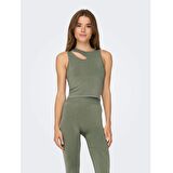 Only Onpsalli Life Seam Sl Kadın Crop