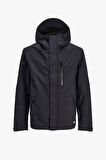 Jack & Jones Jormont Shell Jacket Erkek Siyah Mont 12238882-Black