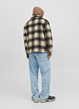 Jack & Jones Standart Bej Erkek Ceket 12238915_JORCOLE JACKET LN
