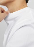 Jack & Jones Yuvarlak Yaka Beyaz Erkek T-Shirt 12240121_JORVESTERBRO TEE SS CREW N