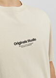 Jack & Jones Krem Erkek T-Shirt