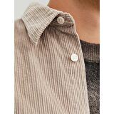 Jack&Jones Oversize Vizon Erkek Gömlek 12239321