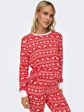 Only Kırmızı Kadın Pijama Takımı 15309334