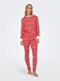 Only Kırmızı Kadın Pijama Takımı 15309334