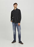 Jack & Jones Yüksek Bel Tapered Fit Erkek Denim Pantolon 12243678_JJIERIK JJORIGINAL GE 410