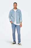 ONSLOOM SLIM 7899 EY BOX JEANS AÇIK MAVİ