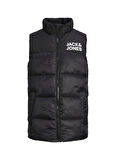 Jack & Jones Siyah Erkek Çocuk Mont 12236914