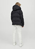 Jack & Jones Siyah Erkek Mont JCOSWEEP PUFFER JNR