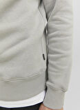 Jack & Jones Bisiklet Yaka Gri Erkek Sweatshırt 12241106_JPRBLABLAKE SWEAT CREW NEC