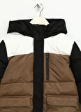 Name İt Kahve Erkek Çocuk Mont NKMMARLO PUFFER JACKET FO