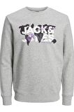 JACK&JONES JCODUST SWEAT CREW NECK GRİMELANJ