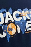 JACK&JONES JCODUST SWEAT CREW NECK LACİVERT