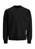 Jack & Jones Kapüşon Yaka Siyah Erkek Sweatshırt 12239268_JCOPRJCT SWEAT CREW NECK A