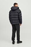 JACK&JONES JCOELEMENTS PU PUFFER SN SİYAH