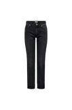 15301779 Only Onljacı Mw Straıght Bl Dnm Cro Kadın Jean Pantolon Black