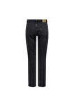 15301779 Only Onljacı Mw Straıght Bl Dnm Cro Kadın Jean Pantolon Black