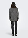 Only Rahat Siyah Kadın Ceket ONLCANNA WOOL BLAZER COAT OTW
