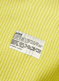 JJXX Bisiklet Yaka Oversized Baskılı Yeşil Kazak Kadın JXMAJA HIGH NECK KNIT