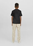 Jack & Jones Baskılı Siyah Erkek Çocuk T-Shirt 12242827