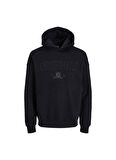 Jack & Jones Kapüşon Yaka Siyah Erkek Sweatshırt 12248784_JORSHADOW SWEAT HOOD BLK