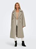 OnlyKadın Kaşe Kaban ONLWEMBLEY L/S OVSIZE COAT PNT