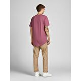 JACK&JONES JJENOA TEE SS CREW NECK NOOS 12113648 GÜLRENGİ