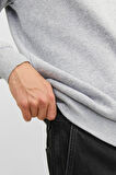 JJEBRADLEY SWEAT CREW NOOS GRİ MELANJ 12249341