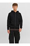 Jack & Jones Erkek Fermuarlı Sweatshirt- 12249342