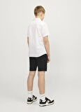 Jack & Jones Lastikli Bel Normal Siyah Erkek Çocuk Şort 12249966