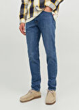 Jack & Jones Düşük Bel Slim Fit Erkek Denim Pantolon 12243457_RDDSLIM ROYAL RE 410 NOOS