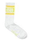 JACK&JONES JACLOGO STRIPE TENNIS SOCK 12250750 YEŞİL