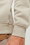 Jack & Jones 12250747 Erkek  Bej Sweatshirt