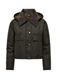 Only Koyu Kahve Kadın Mont ONLMOUNTAIN WASHED SHORT JACKET CS