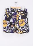 Name İt Siyah Erkek Şort Mayo NKMMAXTON NBA SWIMSHORTS OUS