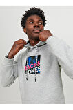 Logo Baskılı Kapüşonlu Sweatshirt - Logan