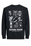 Jack & Jones Jcocontour Erkek Sweatshirt 12247309